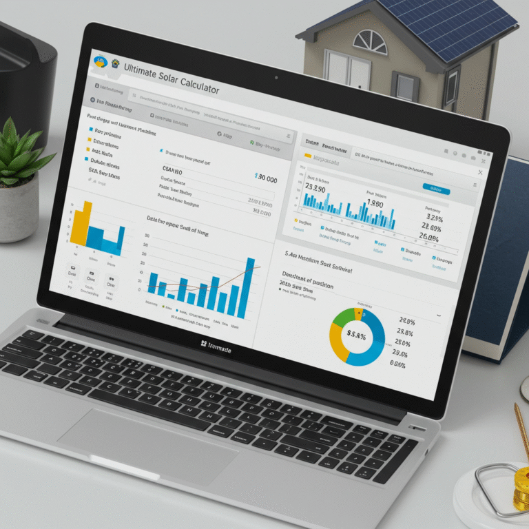 Ultimate Solar Calculator: Instantly Estimate Your Solar Savings & System Size